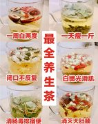较全养生茶 | 排毒养颜！消除各种皮肤问题！ width=