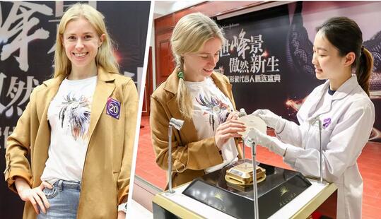 百嘉丽隆胸专利技术代言人诞生，24岁外国女孩要把美丽带回俄罗斯~
