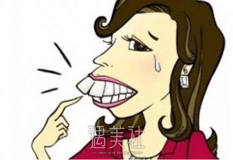 美容冠矫正龅牙